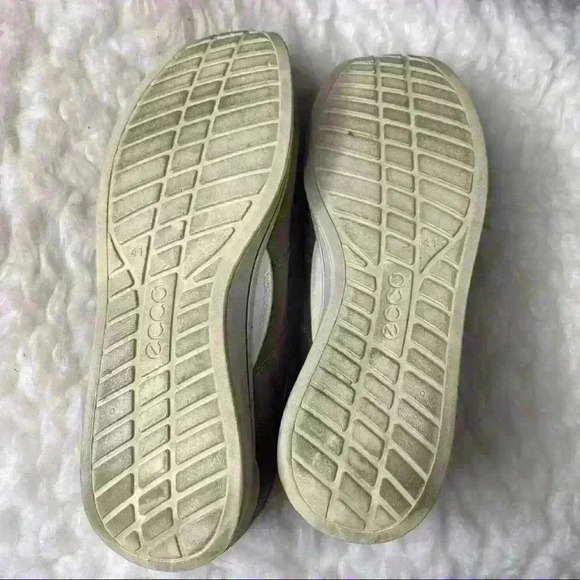 ECCO Brown Pweter Soft Leather Sneakers EUR 41 - Picture 5 of 5